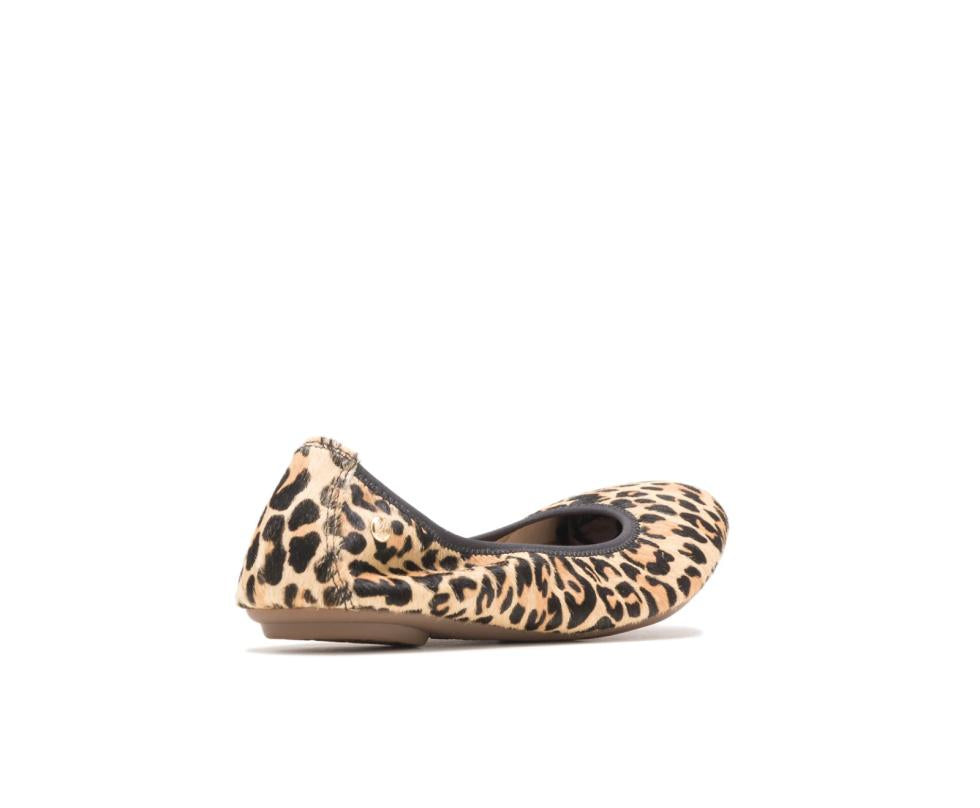 Hush Puppies Chaste Ballet Leopard Calf Hair | Women Flats &amp; Slip-Ons