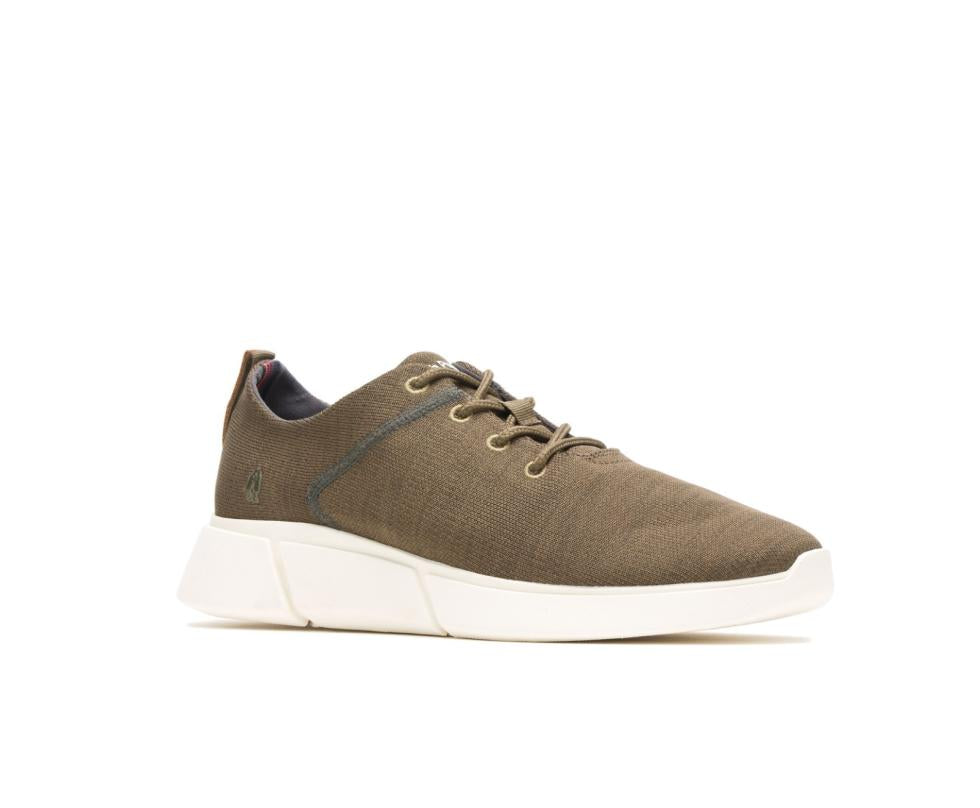 Hush Puppies Cooper Lace Up Olive Heathered | Men Sneakers