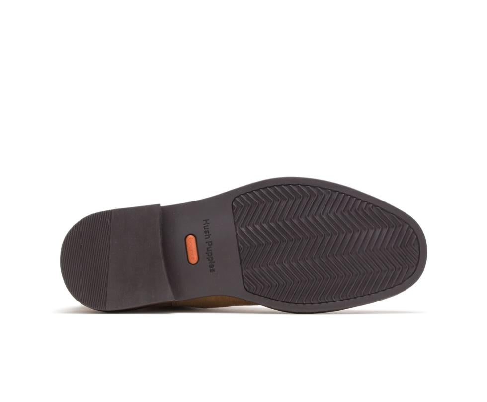 Hush Puppies Davis Chelsea Boot Chestnut Suede | Men Boots