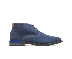 Hush Puppies Davis Chukka Boot Navy Suede | Men Boots