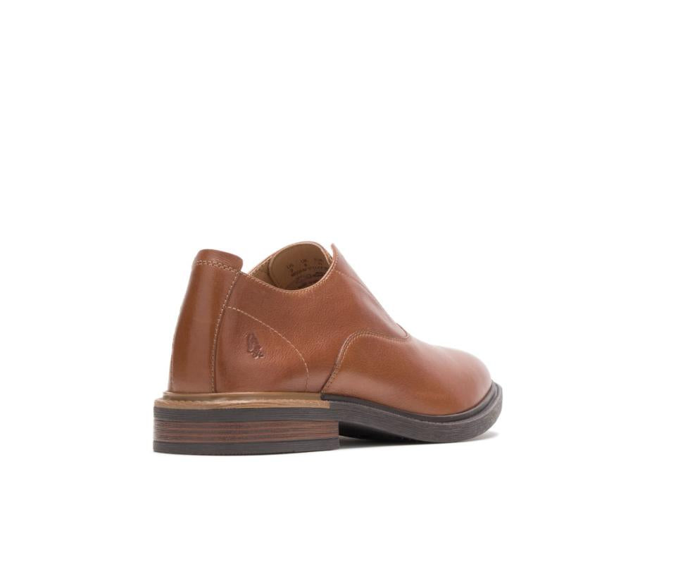 Hush Puppies Davis Slip-On Oxford British Tan Leather | Men Oxfords