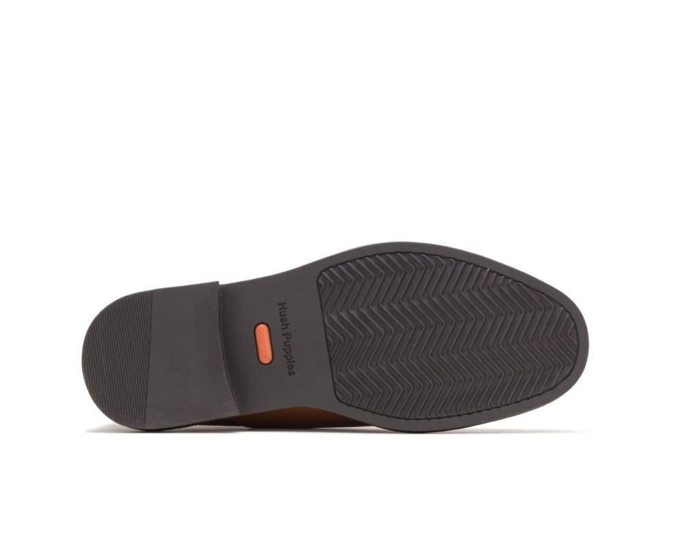 Hush Puppies Davis Slip-On Oxford British Tan Leather | Men Oxfords