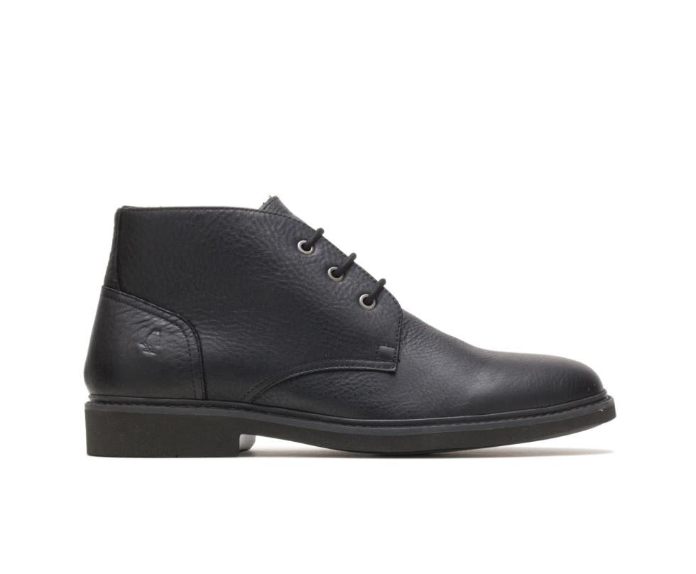 Hush Puppies Detroit Chukka Black Leather | Men Boots