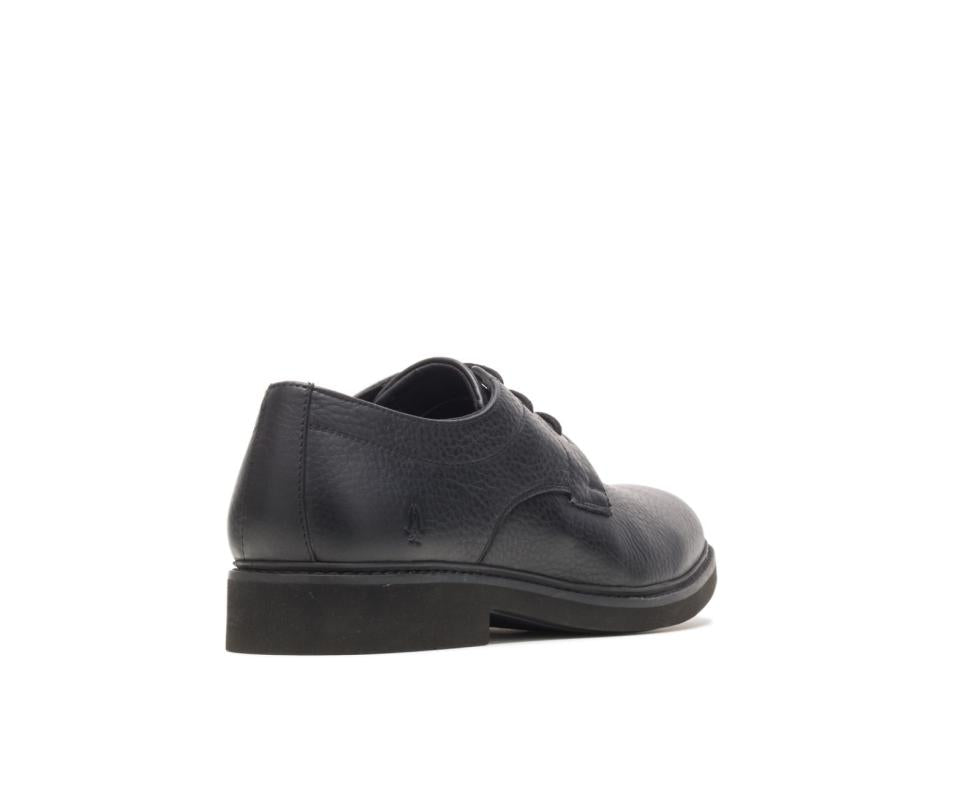 Hush Puppies Detroit Plain Toe Oxford Black Leather | Men Oxfords