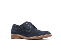 Hush Puppies Detroit Plain Toe Oxford Navy Suede | Men Oxfords