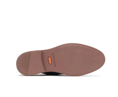 Hush Puppies Detroit Plain Toe Oxford Navy Suede | Men Oxfords