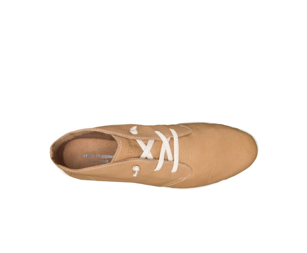 Hush Puppies Everyday Chukka Tan Leather | Women Boots
