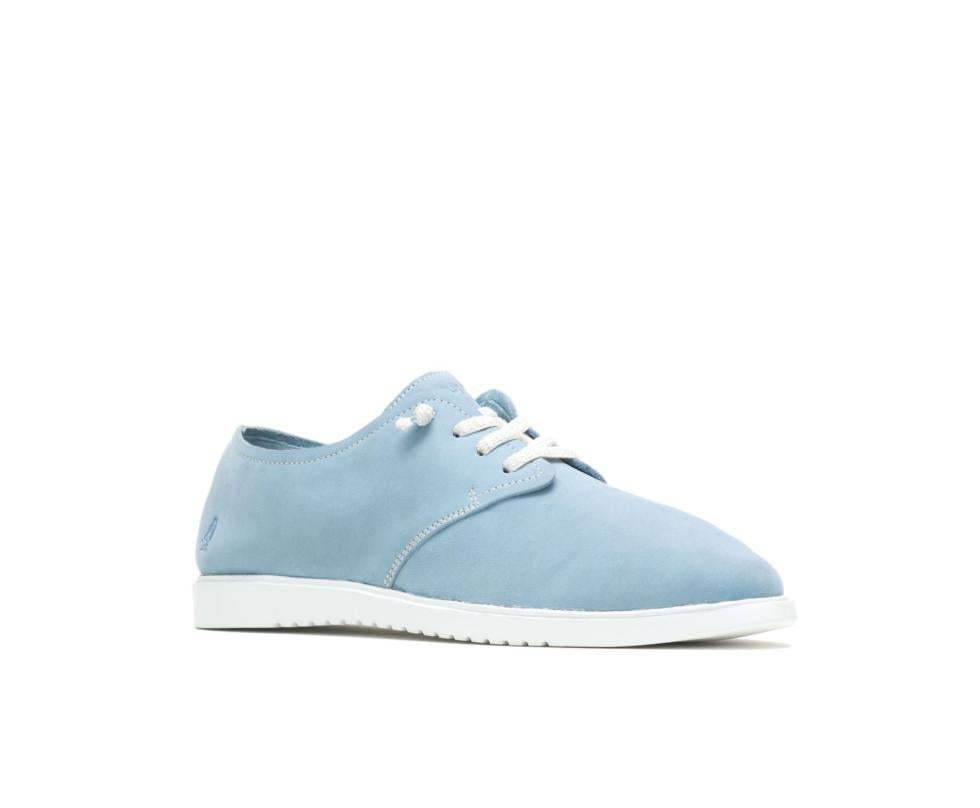 Hush Puppies Everyday Lace Up Blue Dusk Nubuck | Women Sneakers