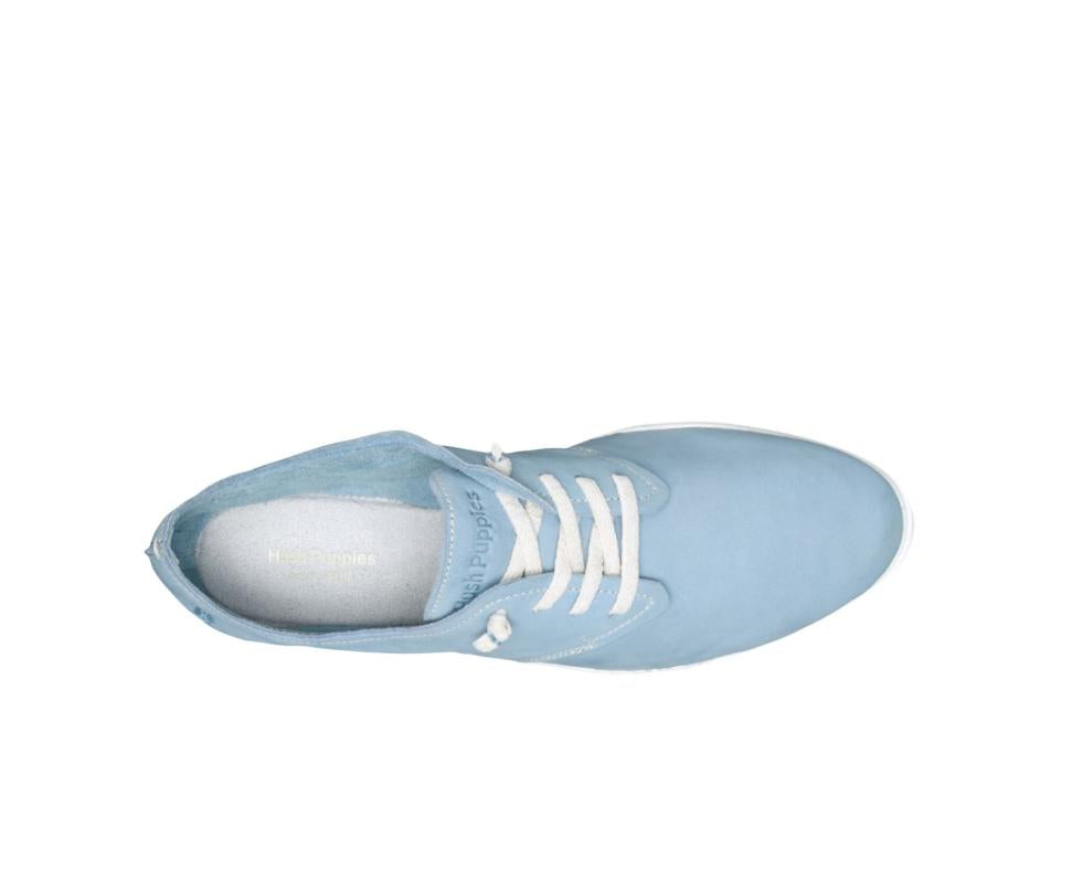 Hush Puppies Everyday Lace Up Blue Dusk Nubuck | Women Sneakers