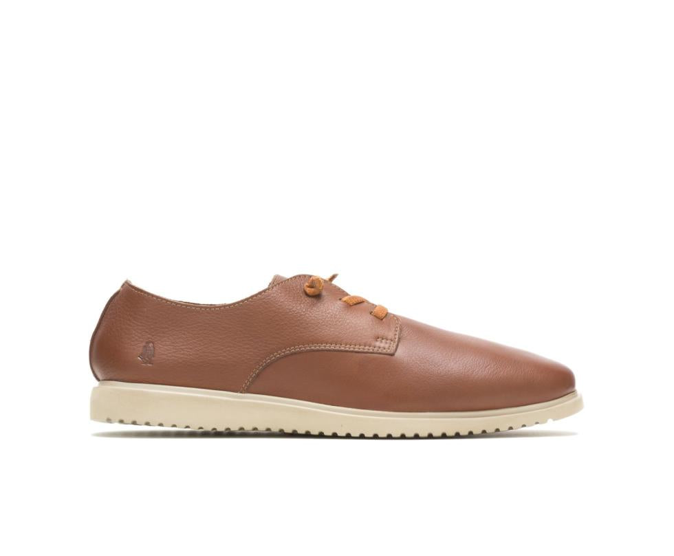Hush Puppies Everyday Lace Up Cognac Leather | Men Sneakers