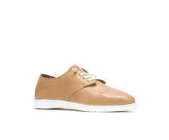 Hush Puppies Everyday Lace Up Tan Leather | Women Sneakers