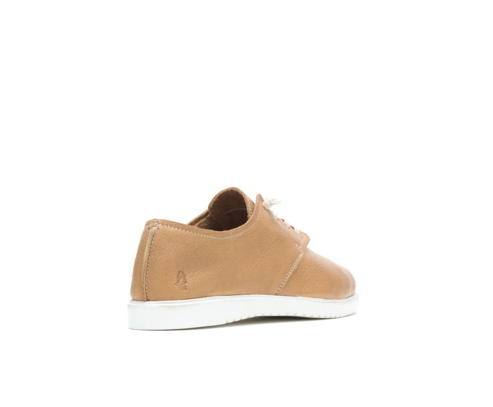 Hush Puppies Everyday Lace Up Tan Leather | Women Sneakers