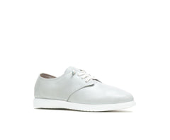 Hush Puppies Everyday Lace Up Vapor Grey Leather | Women Sneakers