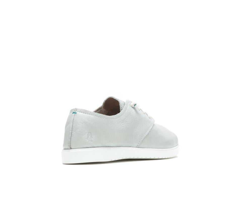 Hush Puppies Everyday Lace Up Vapor Grey Leather | Women Sneakers