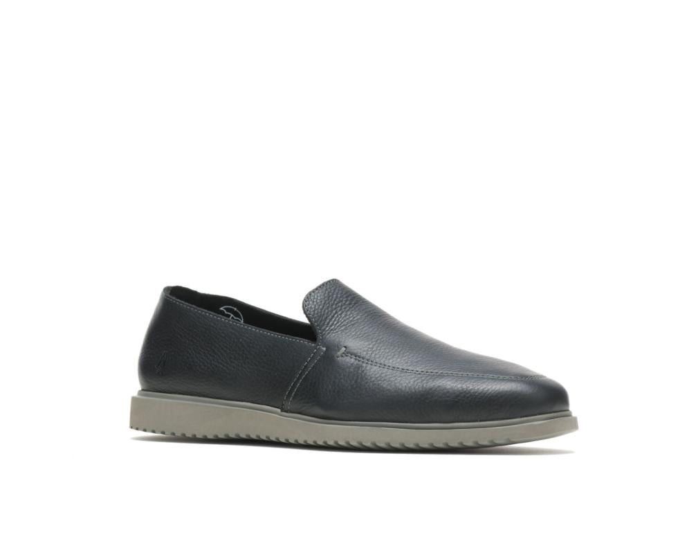 Hush Puppies Everyday Slip-On Black Leather | Men Sneakers