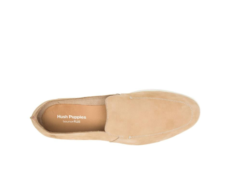 Hush Puppies Everyday Slip-On Tan Nubuck | Men Sneakers