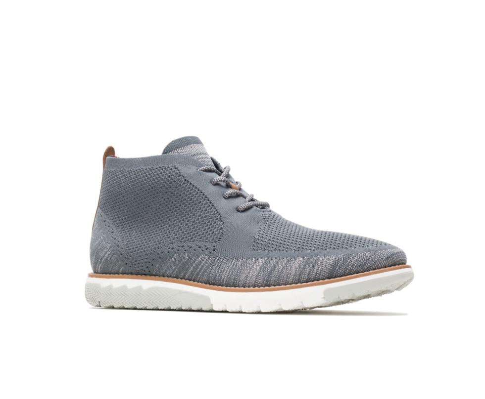 Hush Puppies Expert Chukka Knit Dark Grey Multi Knit | Men Boots
