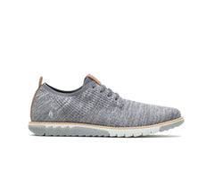 Hush Puppies Expert Knit Plain Toe Oxford Grey Textile | Men Sneakers
