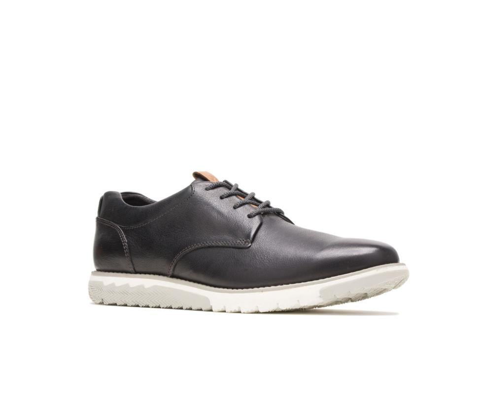 Hush Puppies Expert Pt Lace Up Black Leather | Men Oxfords