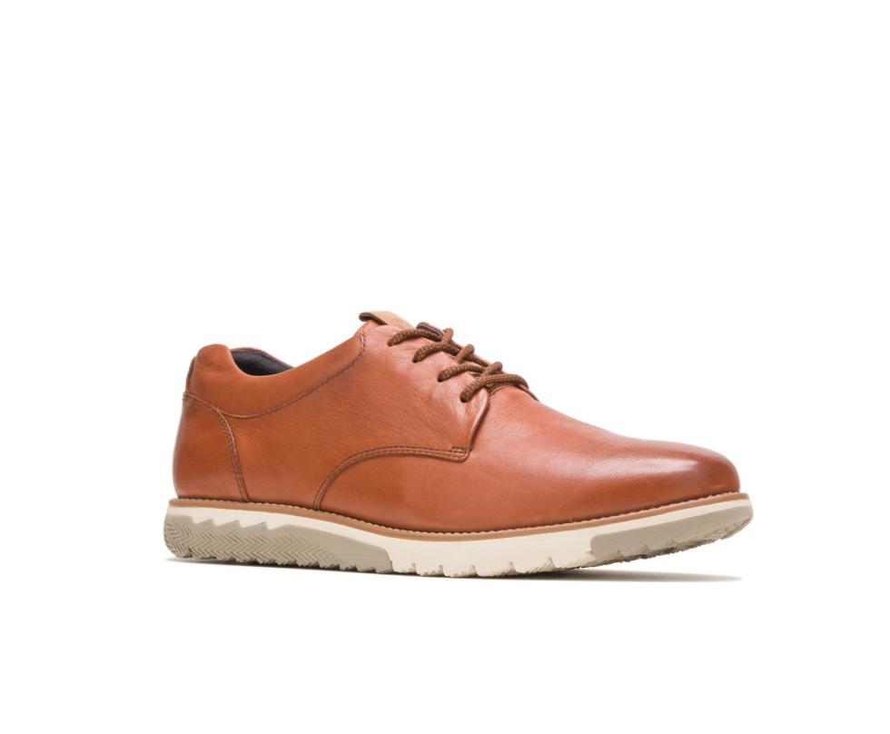 Hush Puppies Expert Pt Lace Up Cognac Leather | Men Oxfords