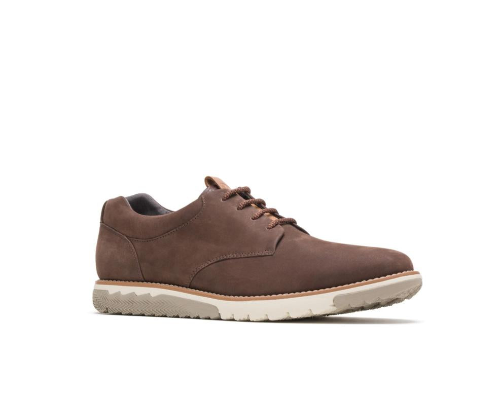 Hush Puppies Expert Pt Lace Up Dark Brown Nubuck | Men Oxfords