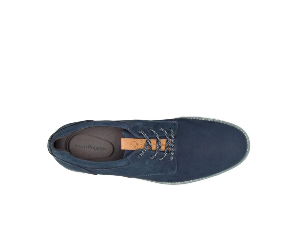 Hush Puppies Expert Pt Lace Up Navy Nubuck | Men Oxfords