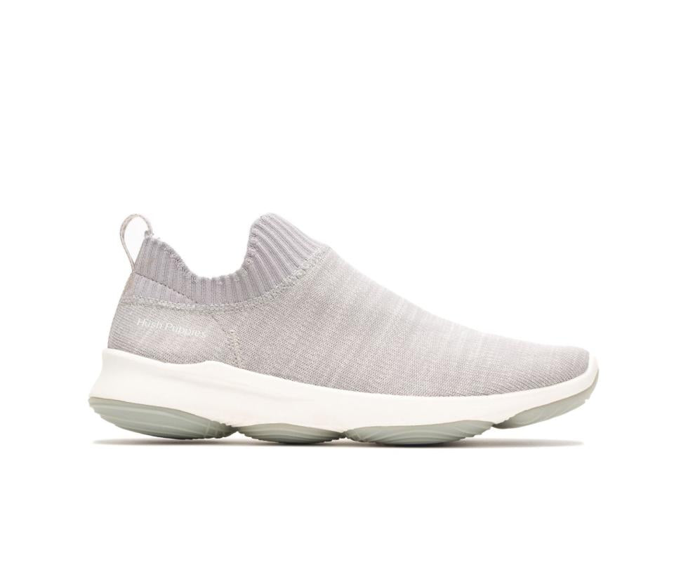 Hush Puppies Free Cool Grey Knit | Men Slip-Ons