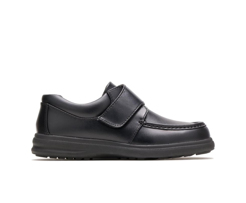 Hush Puppies Gil Black Leather | Men Walking Shoes