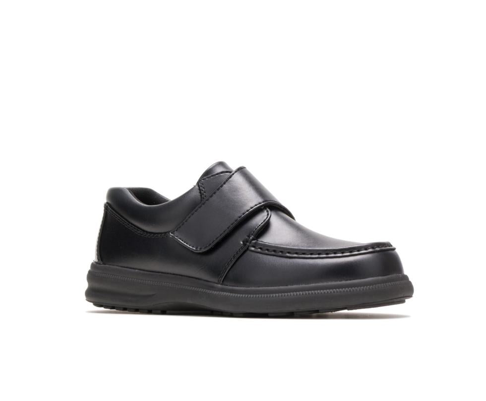 Hush Puppies Gil Black Leather | Men Walking Shoes
