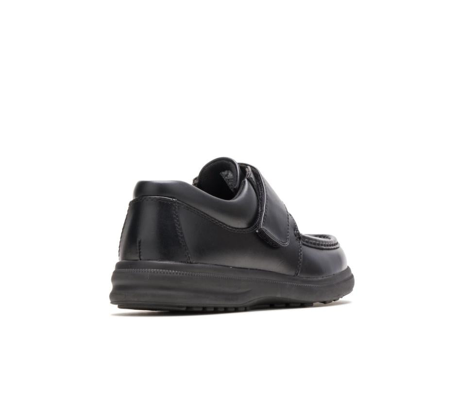 Hush Puppies Gil Black Leather | Men Walking Shoes