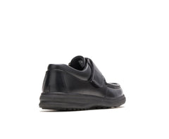 Hush Puppies Gil Black Leather | Men Walking Shoes