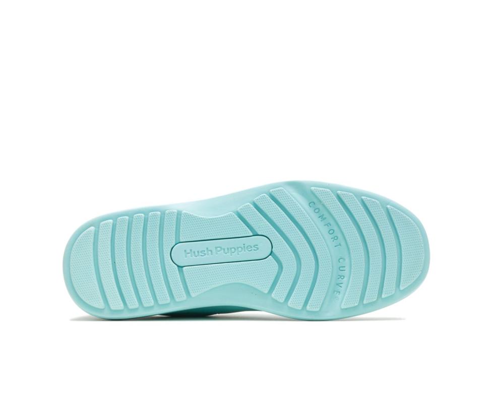 Hush Puppies Gil Sea Foam Leather | Men Walking Shoes