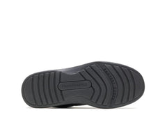 Hush Puppies Glen Black Leather | Men Walking Shoes