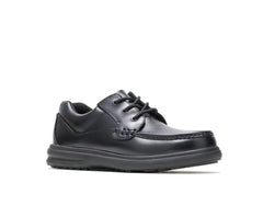 Hush Puppies Gus Black Leather | Men Walking Shoes