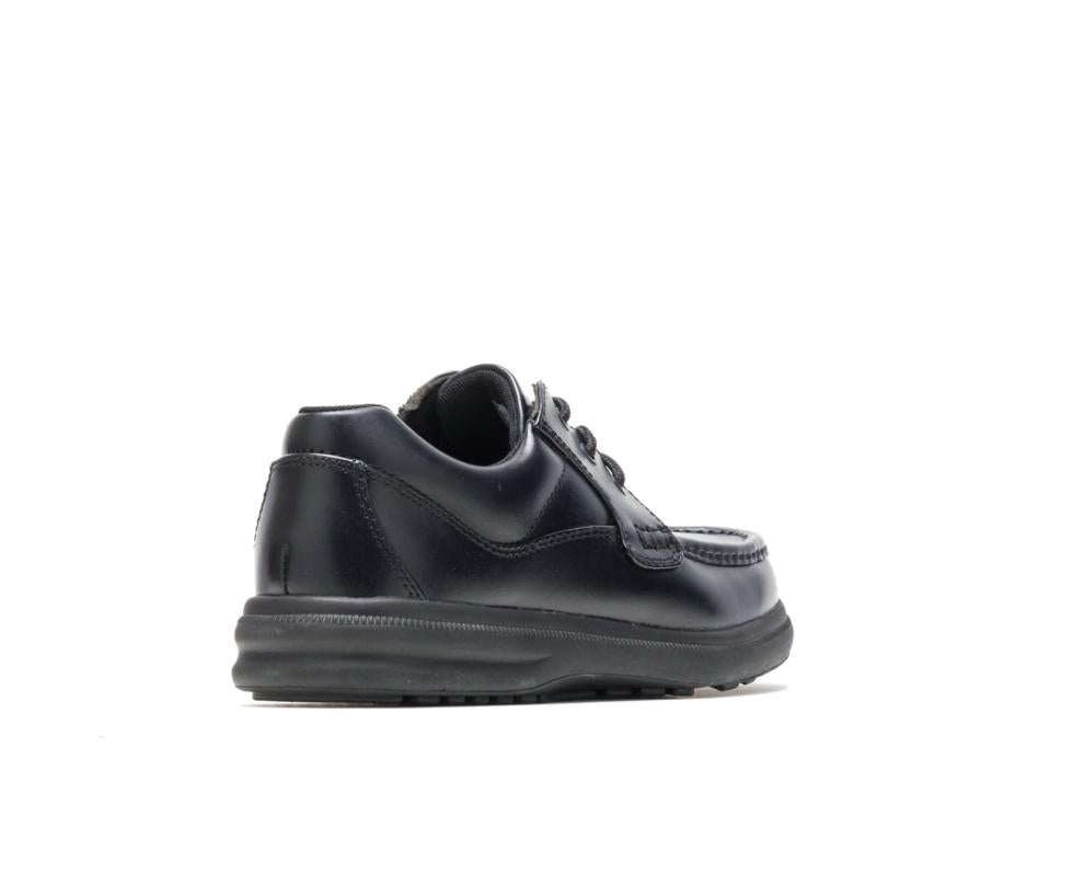Hush Puppies Gus Black Leather | Men Walking Shoes