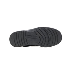 Hush Puppies Gus Black Leather | Men Walking Shoes