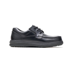 Hush Puppies Gus Black Leather | Men Walking Shoes