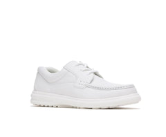 Hush Puppies Gus White Leather | Men Walking Shoes