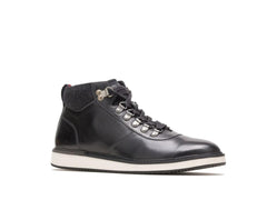 Hush Puppies Heath Hiker Boot Black Leather | Men Boots