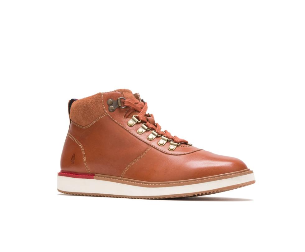 Hush Puppies Heath Hiker Boot Cognac Leather | Men Boots