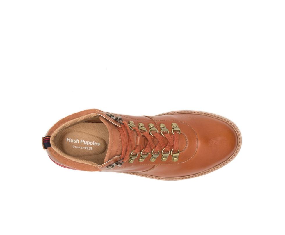 Hush Puppies Heath Hiker Boot Cognac Leather | Men Boots
