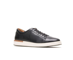 Hush Puppies Heath Sneaker Black Leather | Men Sneakers