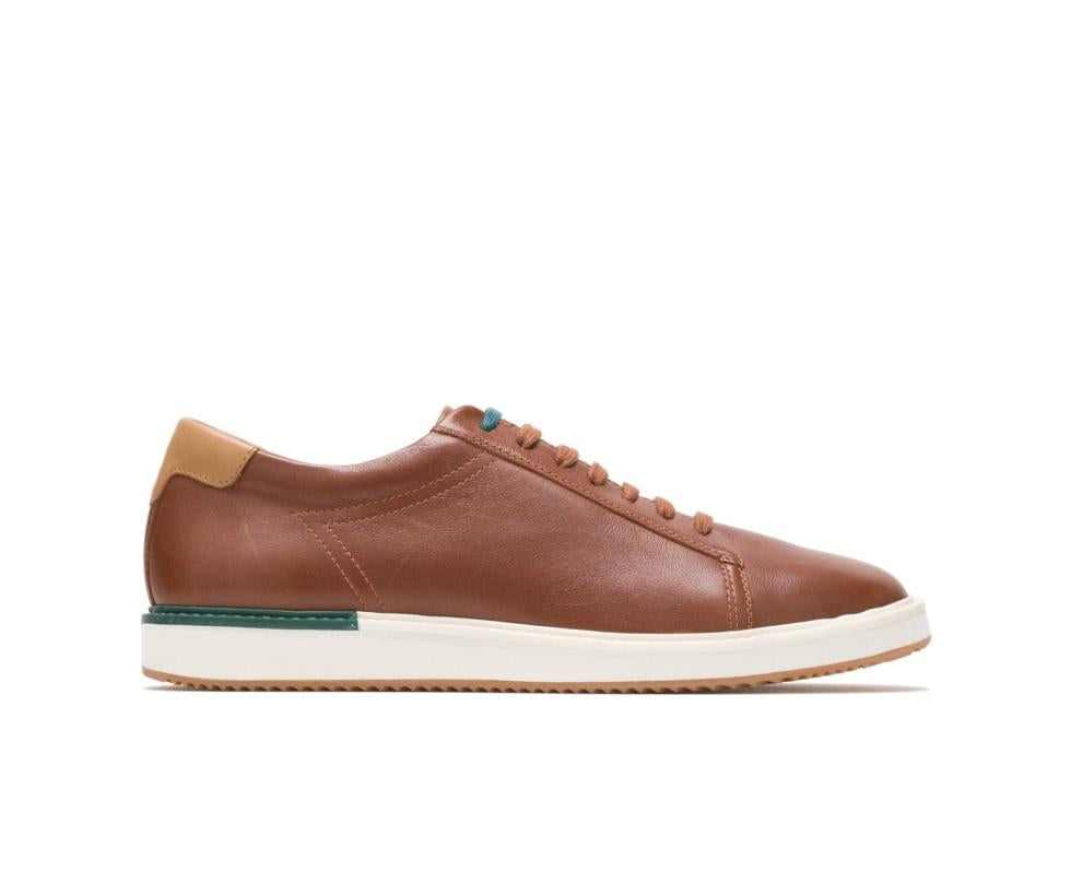 Hush Puppies Heath Sneaker Cognac Leather | Men Sneakers