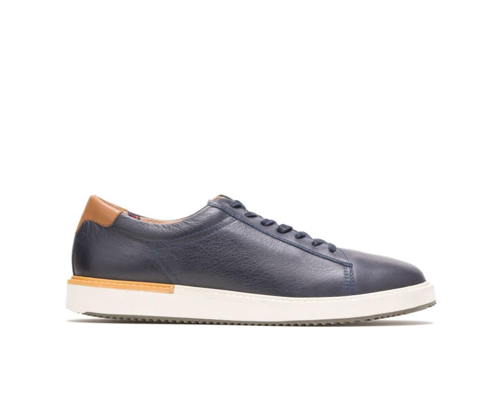 Hush Puppies Heath Sneaker Navy Leather | Men Sneakers