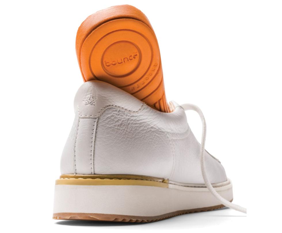 Hush Puppies Heath Sneaker White Leather | Men Sneakers