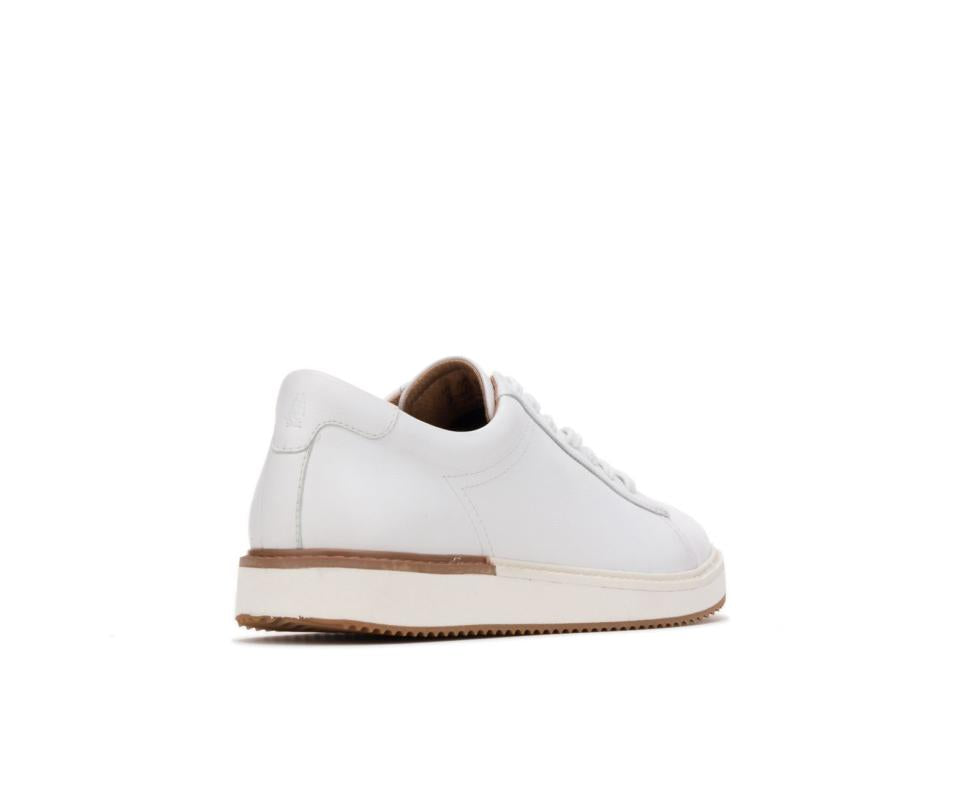 Hush Puppies Heath Sneaker White Leather | Men Sneakers