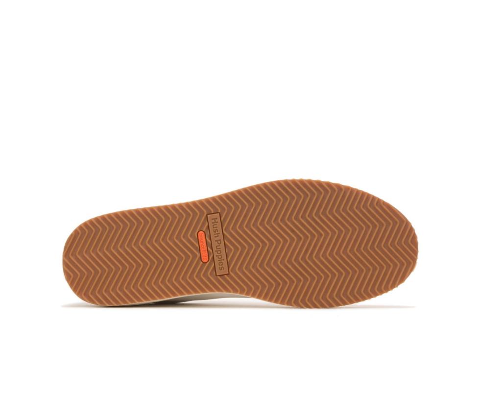 Hush Puppies Heath Sneaker White Leather | Men Sneakers