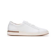 Hush Puppies Heath Sneaker White Leather | Men Sneakers