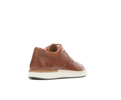Hush Puppies Heath Wingtip Oxford Cognac Leather | Men Sneakers