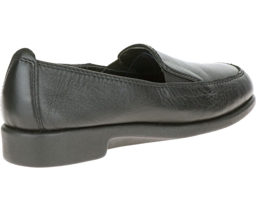 Hush Puppies Heaven Black Leather | Women Walking Shoes